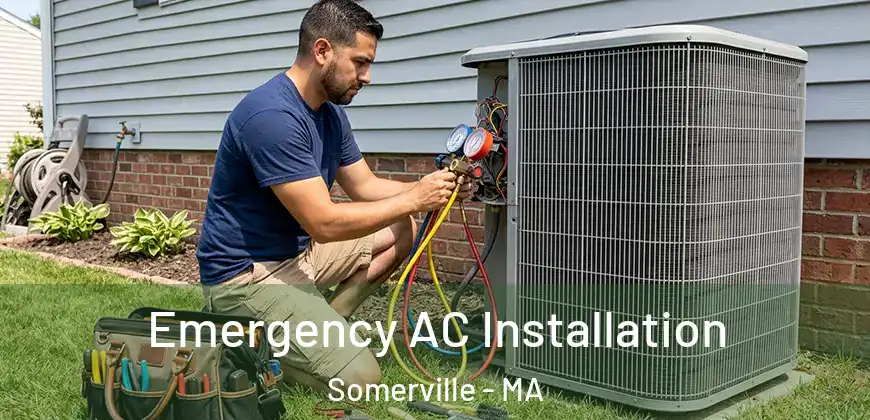  Emergency AC Installation Somerville - MA