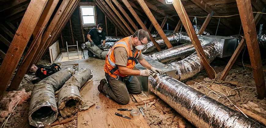 AC Duct Replacement in Somerville