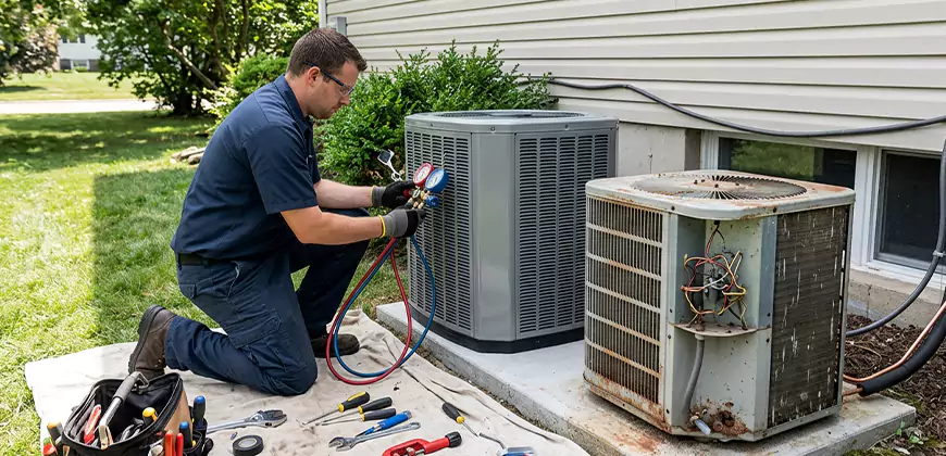 Seasonal AC Checkup in Somerville