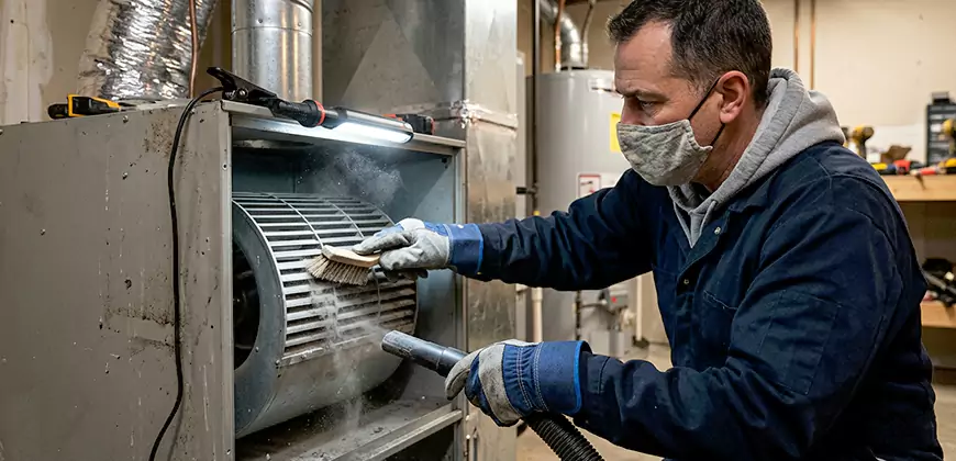 Commercial Vent Decontamination in Somerville