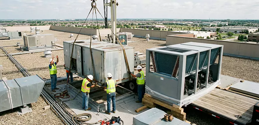 Warehouse and Industrial HVAC Replacement in Somerville
