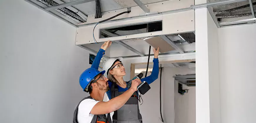 Duct Insulation and Condensation Repair in Somerville