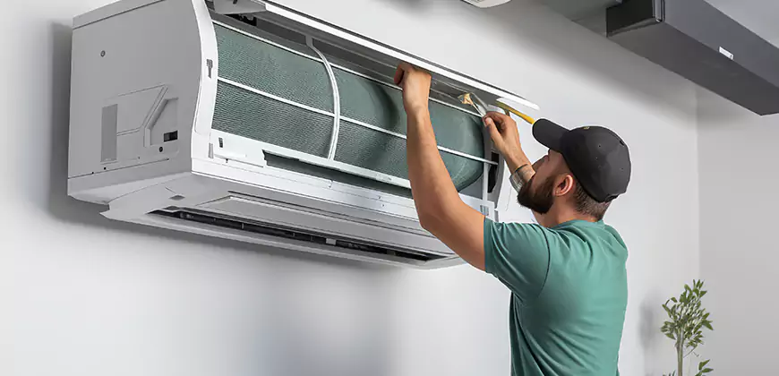 Bathroom and Small Space Ductless Installation in Somerville