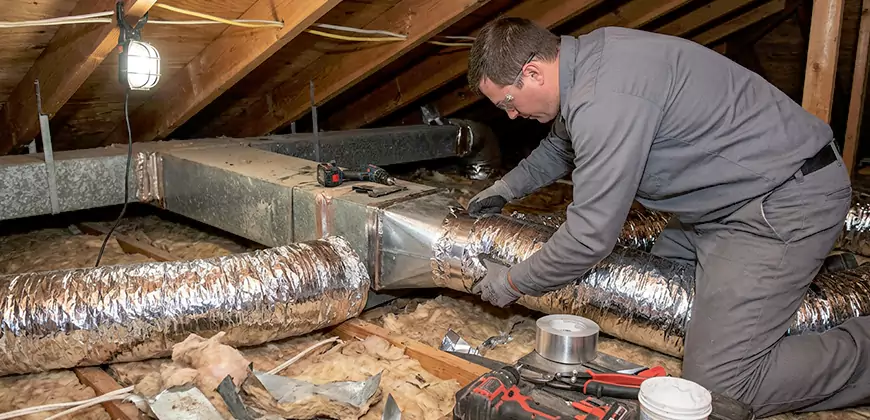 Furnace Ductwork Replacement in Somerville