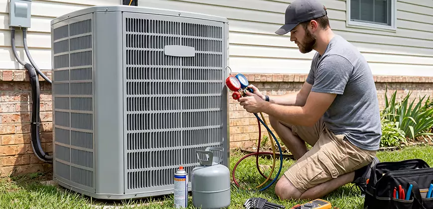 Emergency Air Conditioning Retrofit in Somerville
